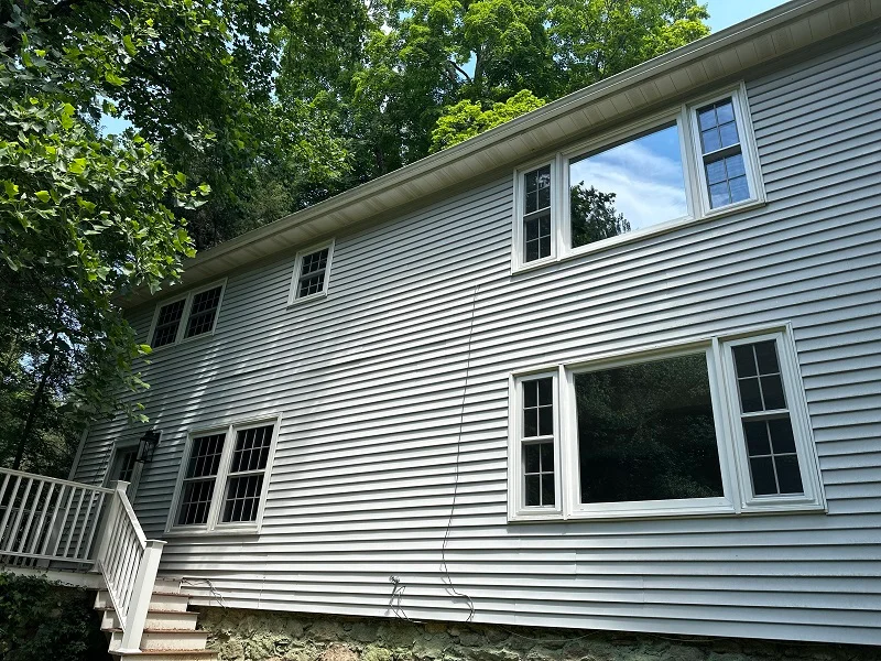 Harvey custom vinyl double hung windows